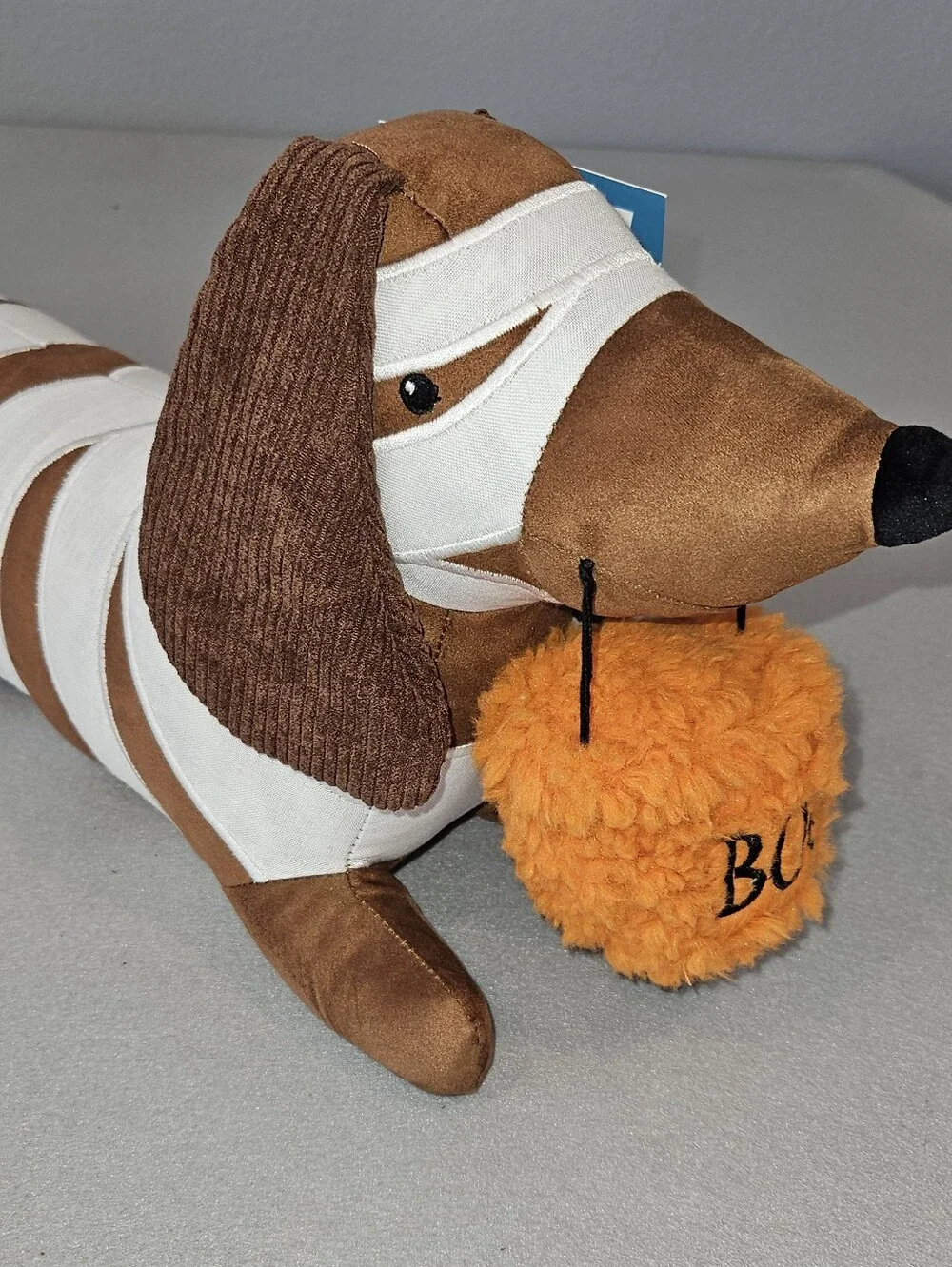 NWT Viral Halloween Dachshund Mummy Plush Pillow 🎃👻